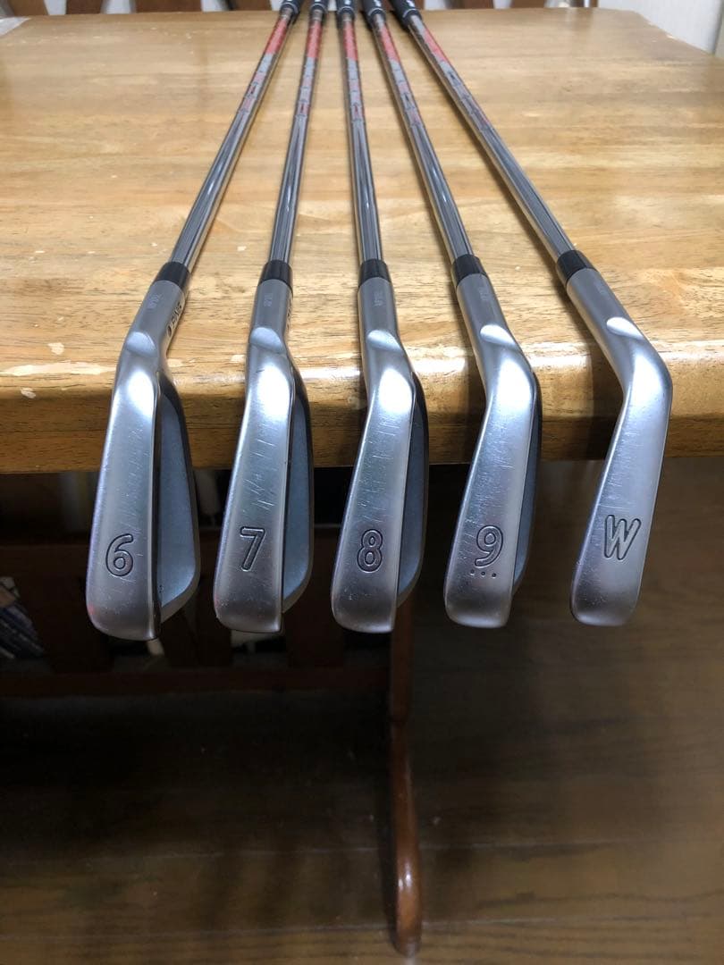 PING i Bladeアイアン6-9、PW 5本 黒 モーダス3 125 S