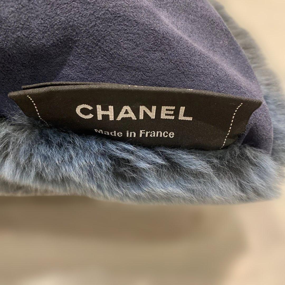 CHANEL 【シャネル】ラビットファー クッション 正規品