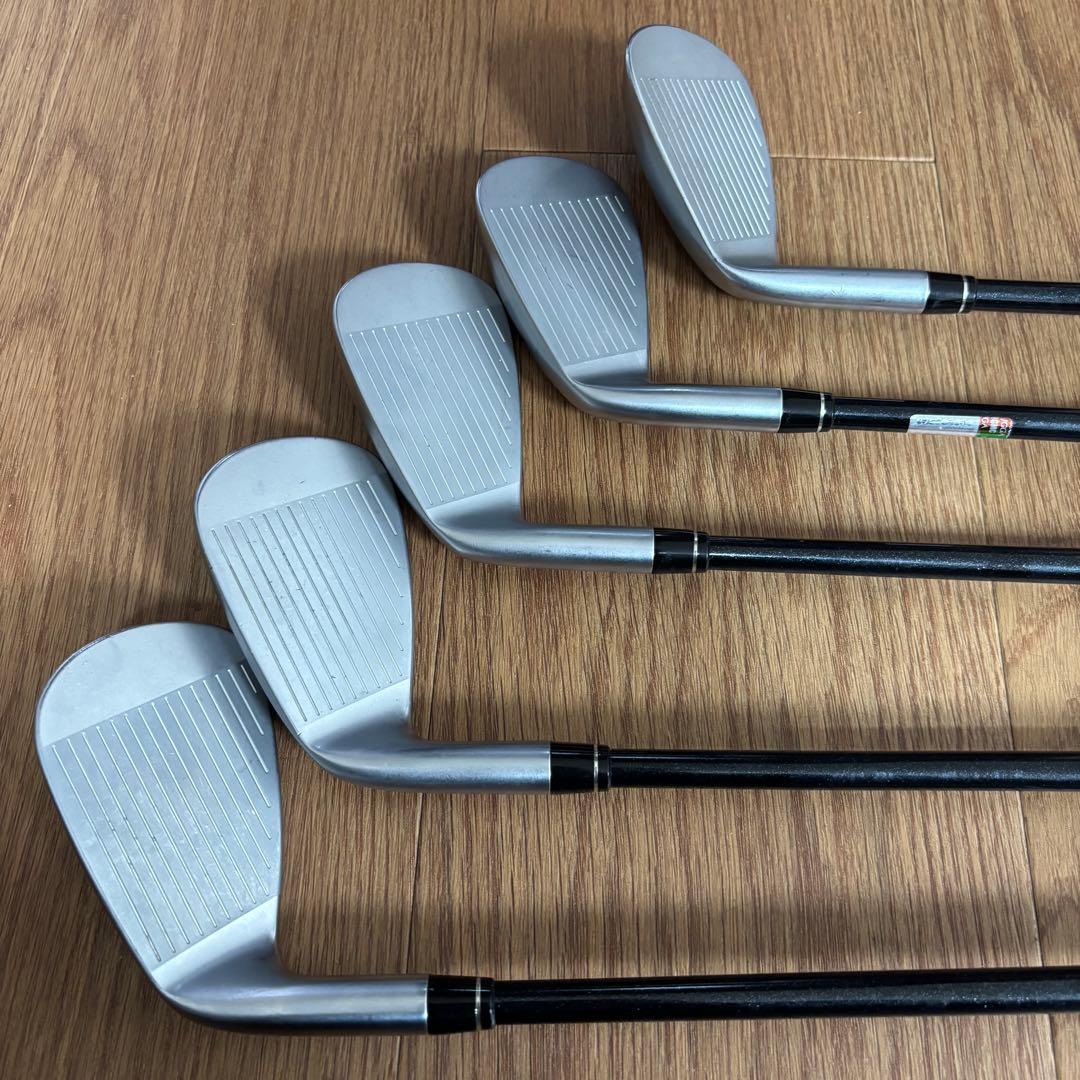 AKIRA ADR アイアン Fujikura Speeder 右 5本セット