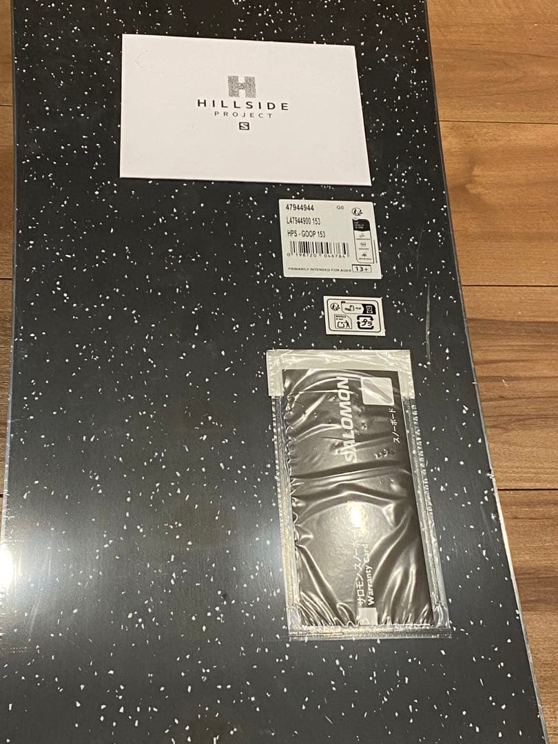 新品　未使用　25-26 SALOMON HPS GOOP 153 サロモン