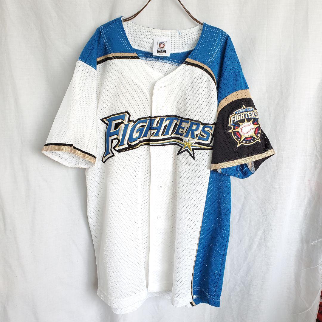 北海道日本ハムファイターズ　ユニフォーム　日ハム 旧 小谷野栄一　ホーム 野球