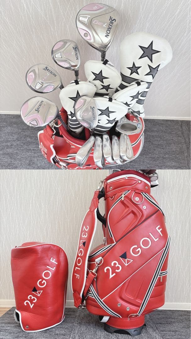 超豪華❗SRIXON/スリクソン ゴルフ初心者 レディース 本格派ゴルフセット