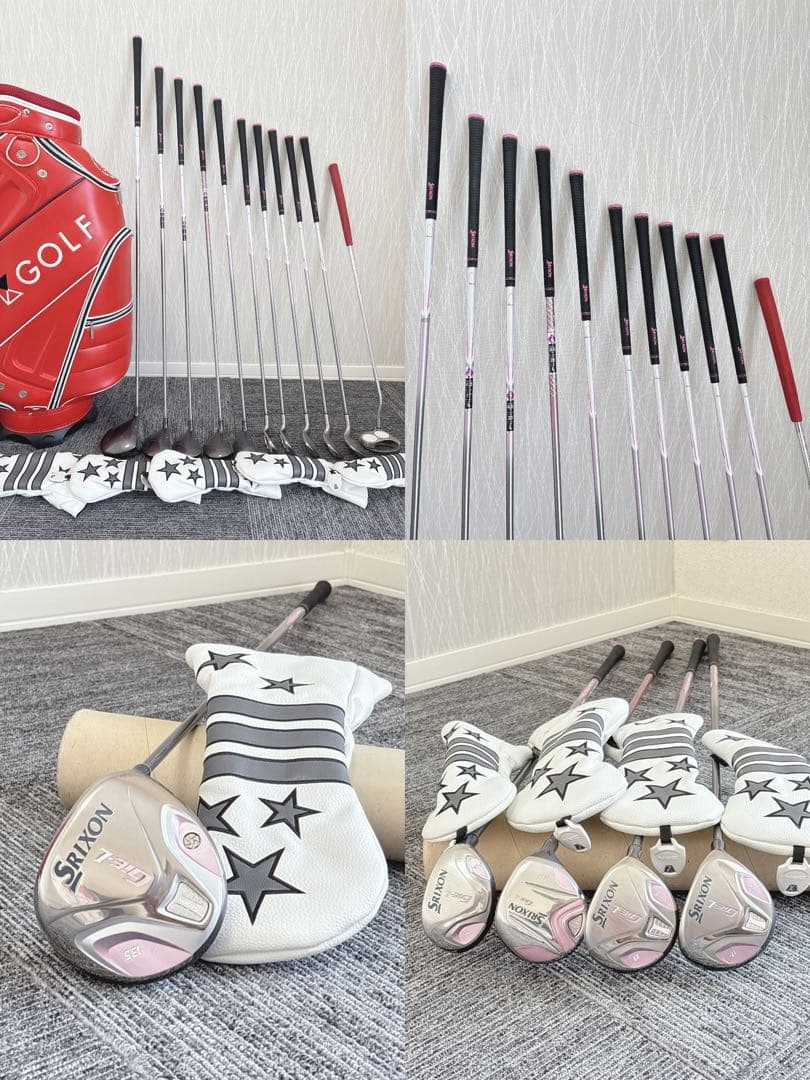 超豪華❗SRIXON/スリクソン ゴルフ初心者 レディース 本格派ゴルフセット