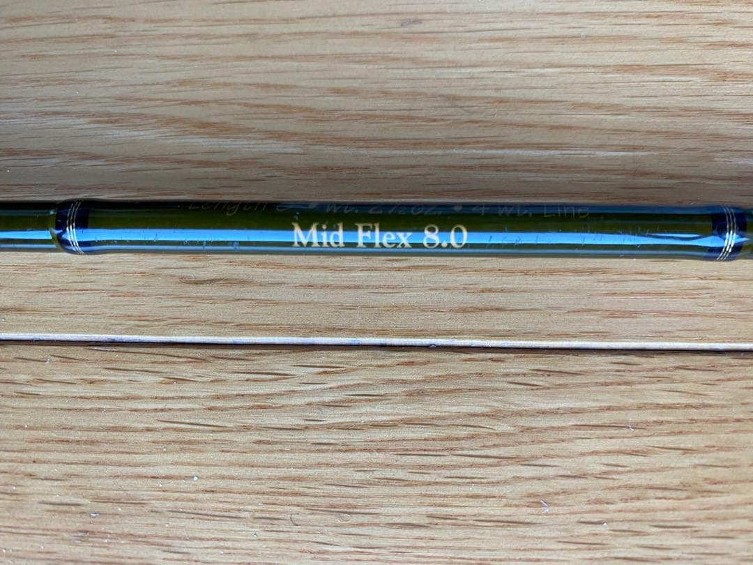 オービス　ORVIS JーCLASS MID FLEX ８.０　８’ ＃４