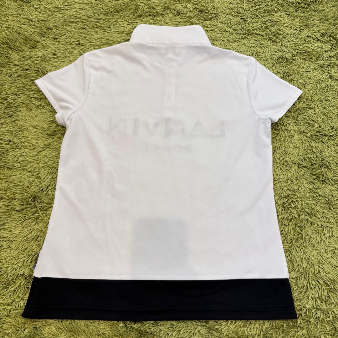 LANVIN SPORT ランバンスポール 半袖モックネック ポロシャツ 38