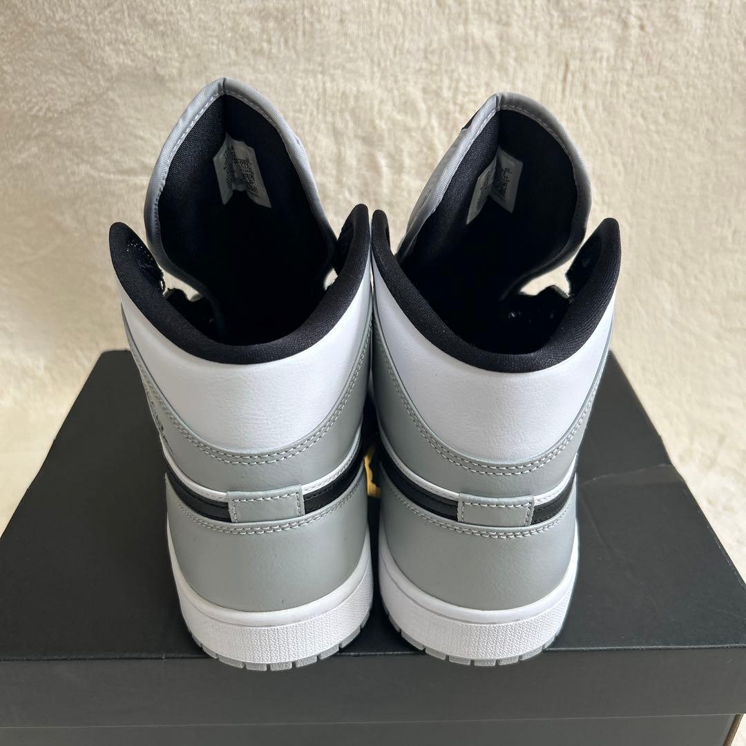 Nike Air Jordan 1 Mid ライトスモークグレー28cm
