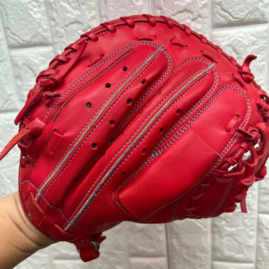 【美品】野球 グローブ 軟式 少年野球 キャッチャーミット ミズノ セレクト9