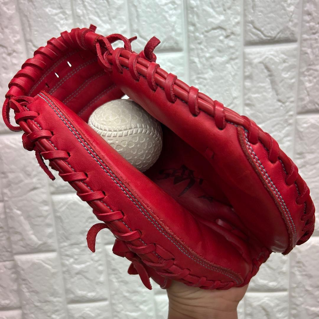 【美品】野球 グローブ 軟式 少年野球 キャッチャーミット ミズノ セレクト9