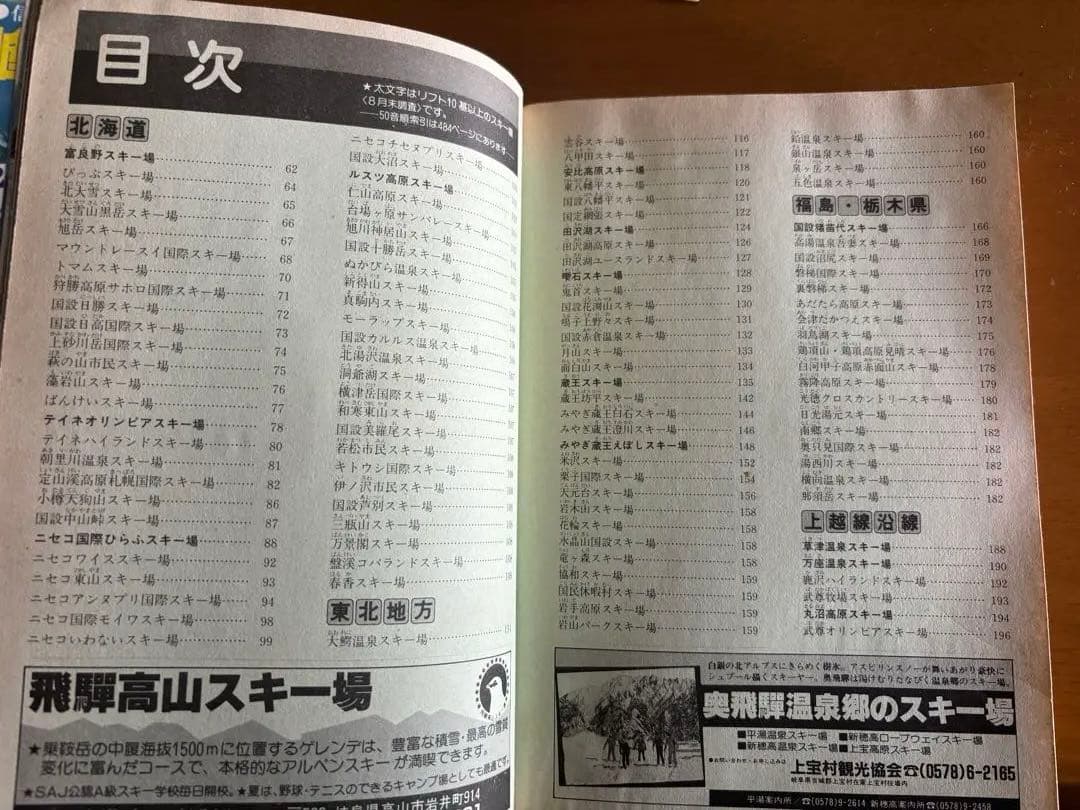 【貴重】オールスキー場完全ガイド'85