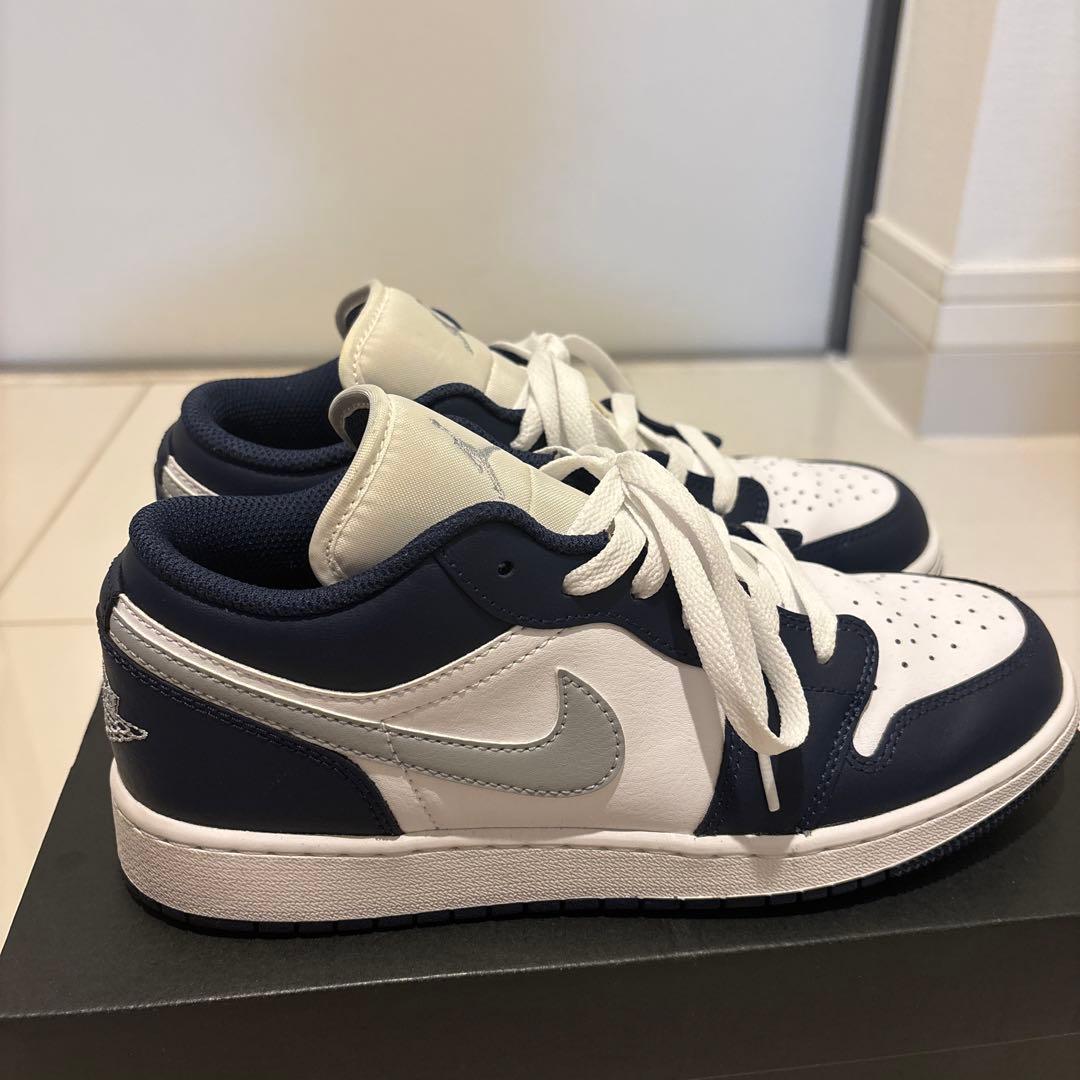 Air Jordan 1 ネイビー/ホワイト シューズ