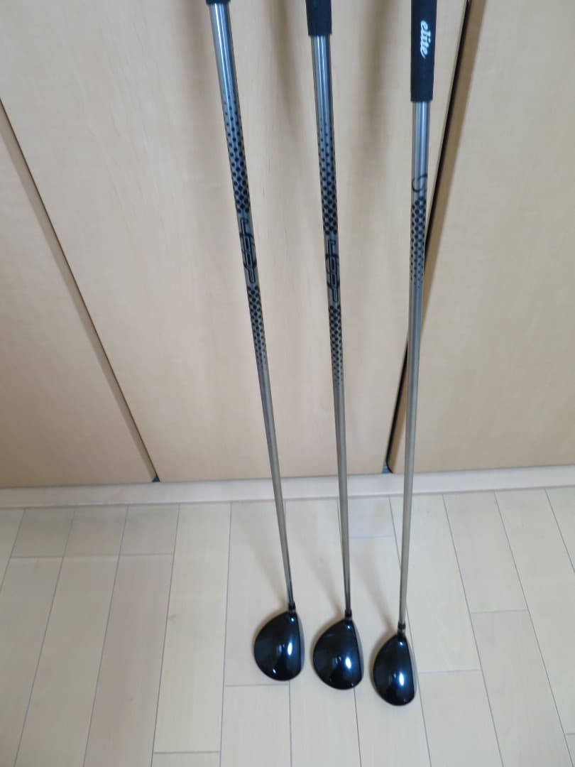 J*谷様 ムジーク オンザスクリュー　３W,５W, ３UT の3本セット