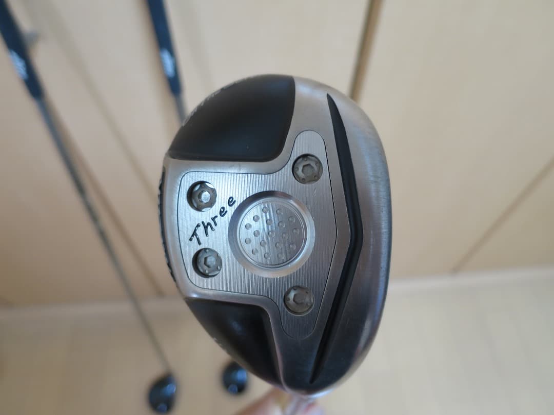 J*谷様 ムジーク オンザスクリュー　３W,５W, ３UT の3本セット