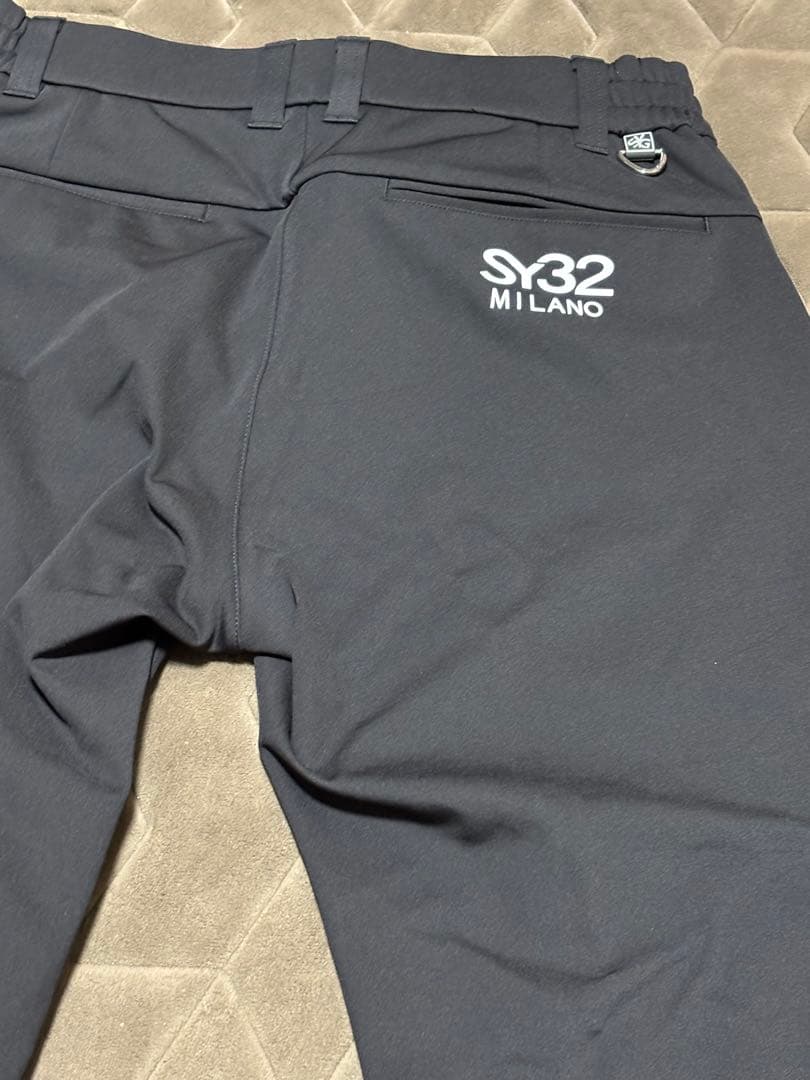 sy32 ゴルフ　 ブラック上下セット　スウィートイヤーズ