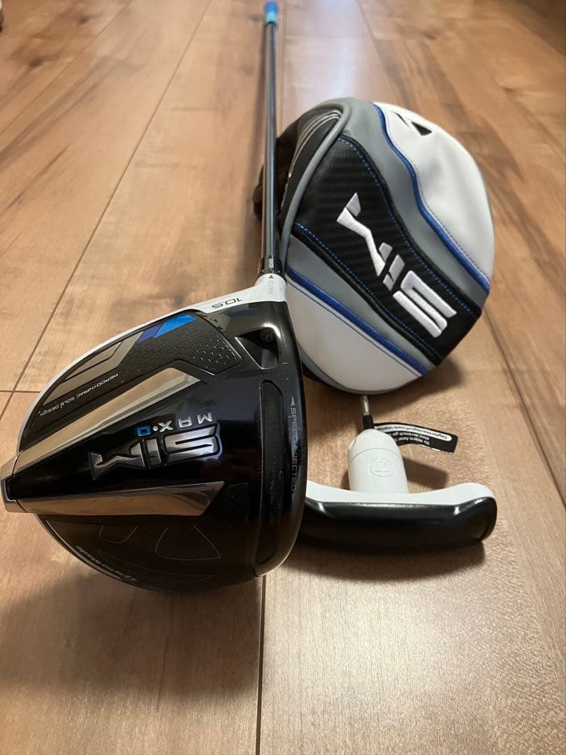 TaylorMade SIM MAX D 10.5度 ドライバー 左 カバー付き