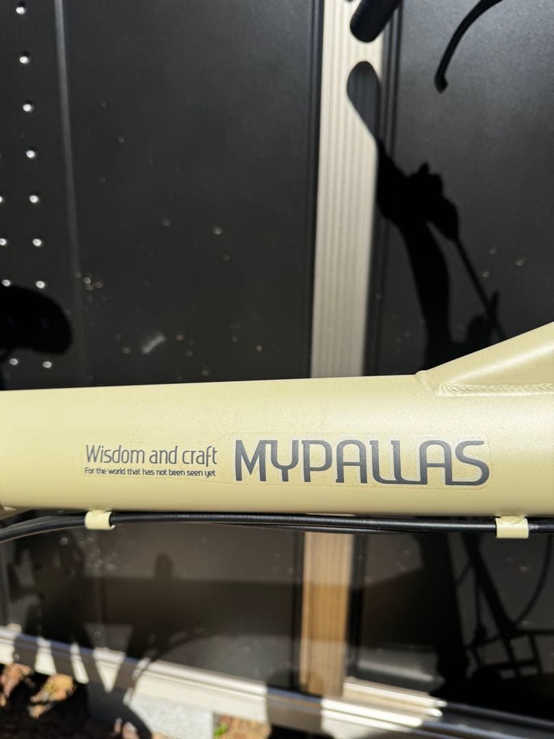 MYPALLAS折りたたみ自転車 カーキ20インチ