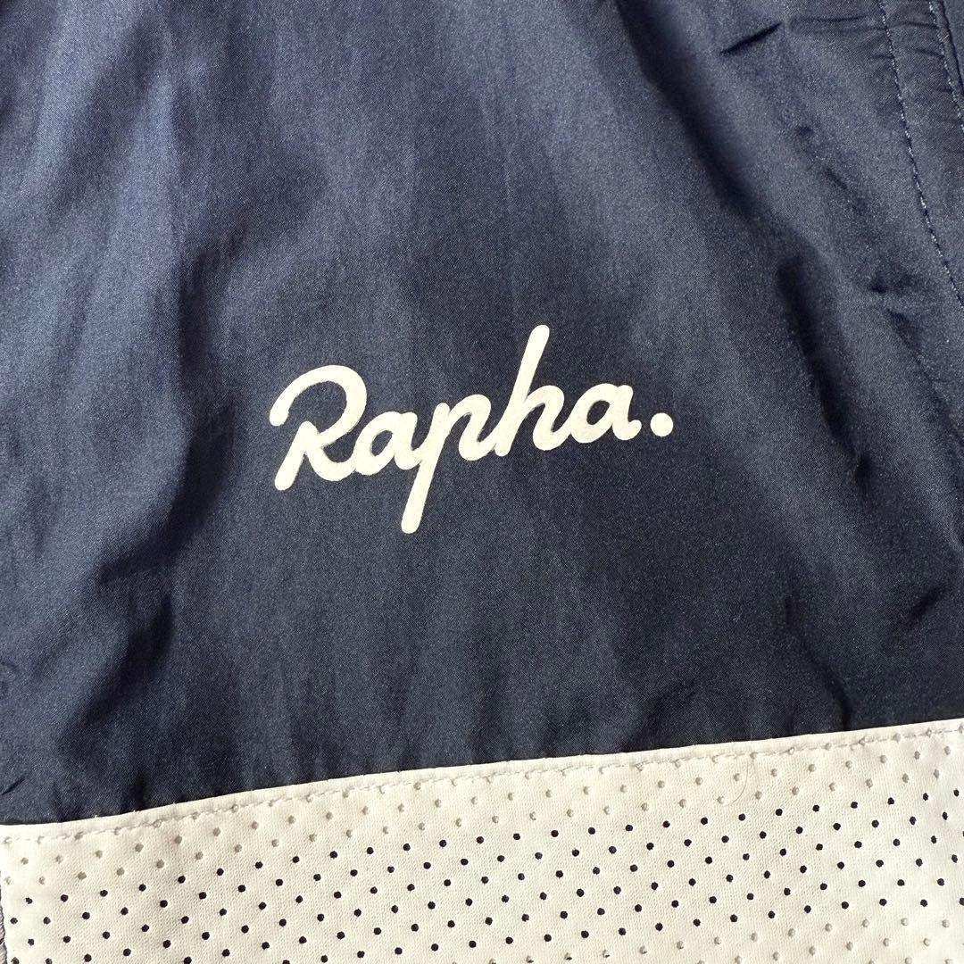 Rapha Brevet ウィンドブロックジャージ 長袖 S 反射ライン 紺