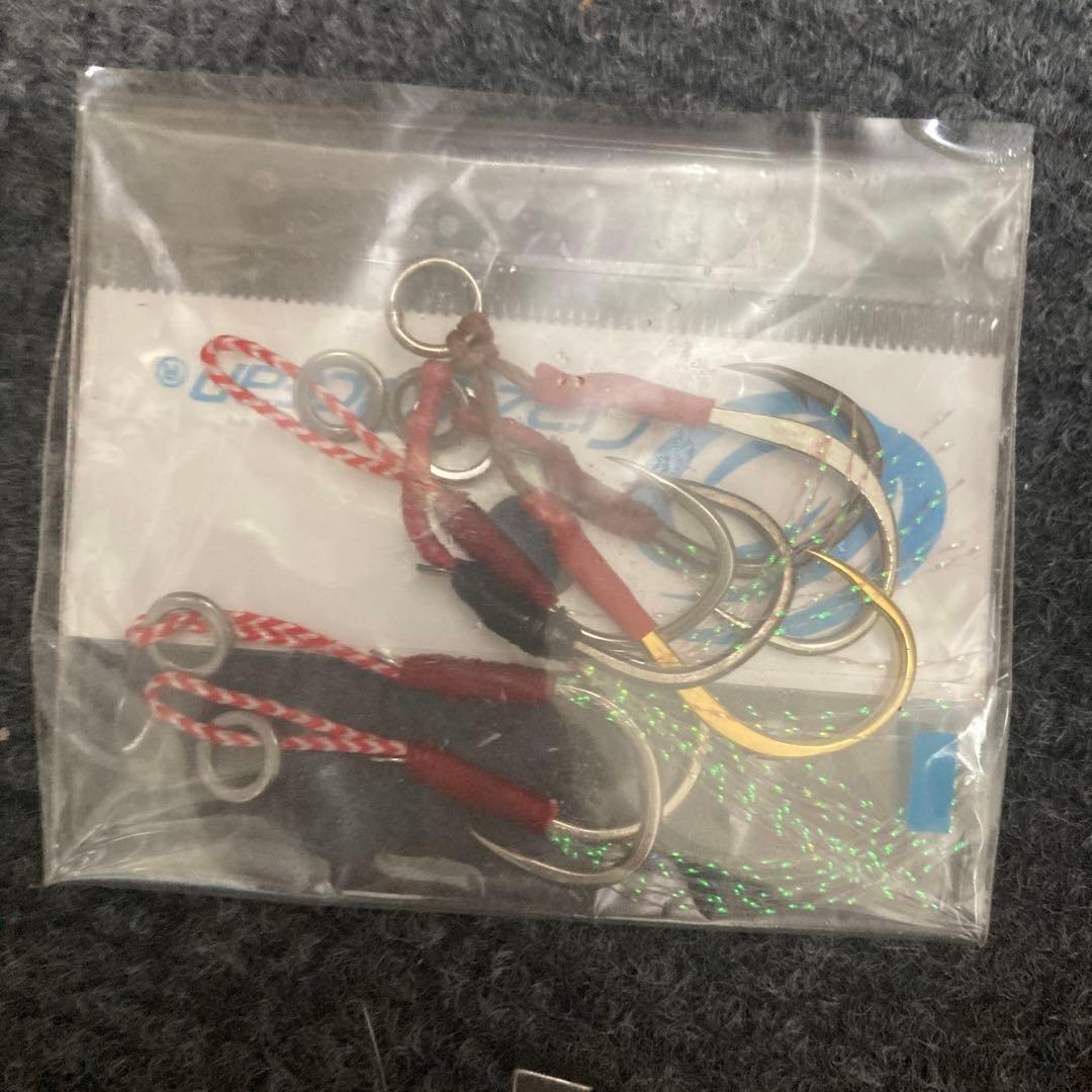 釣具引退品 メタルジグ ジャックアイマキマキ3個 ジグパラ2個 撃投ジグ2個等