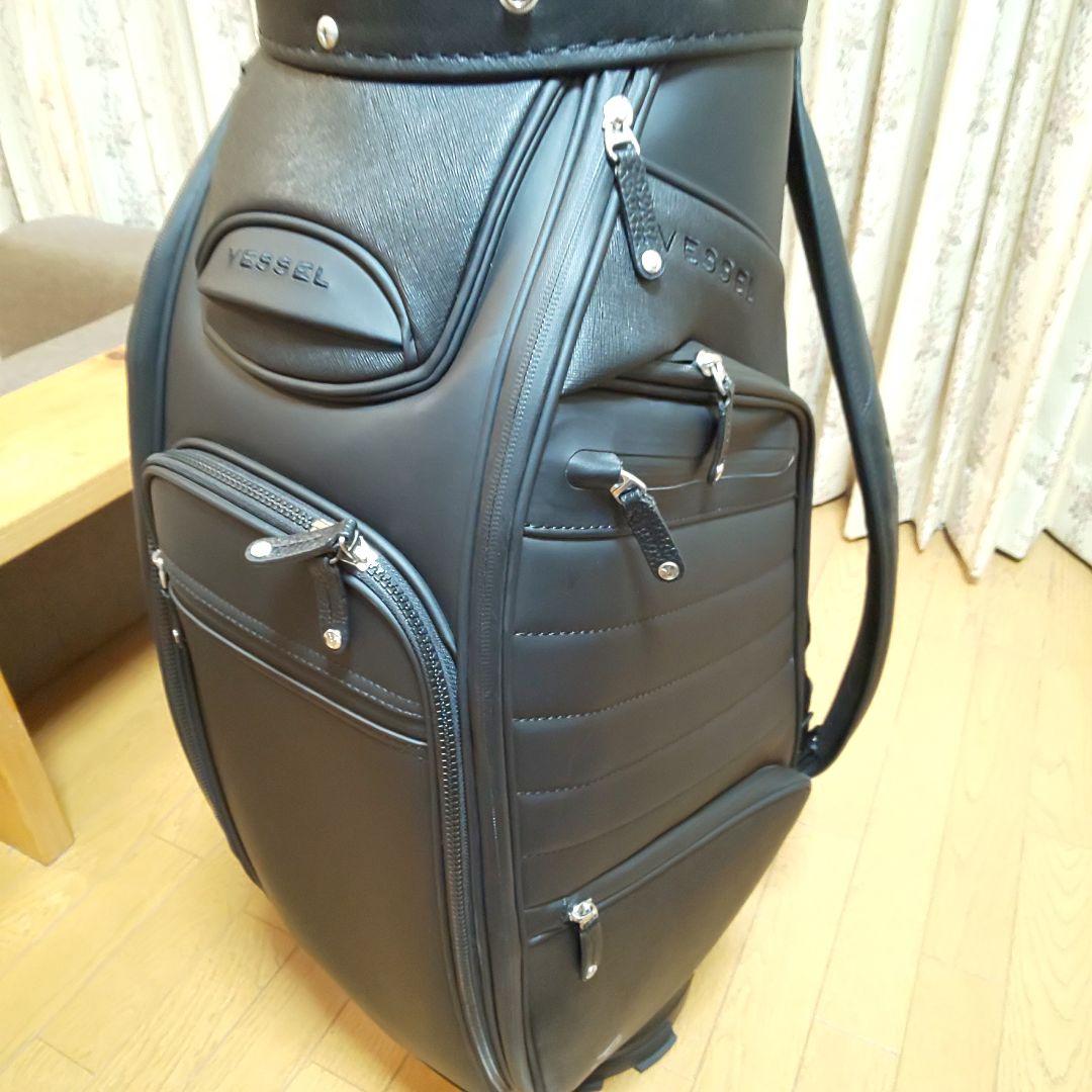 【美品】VESSEL ベゼル APX Staff ９型 キャディバッグ