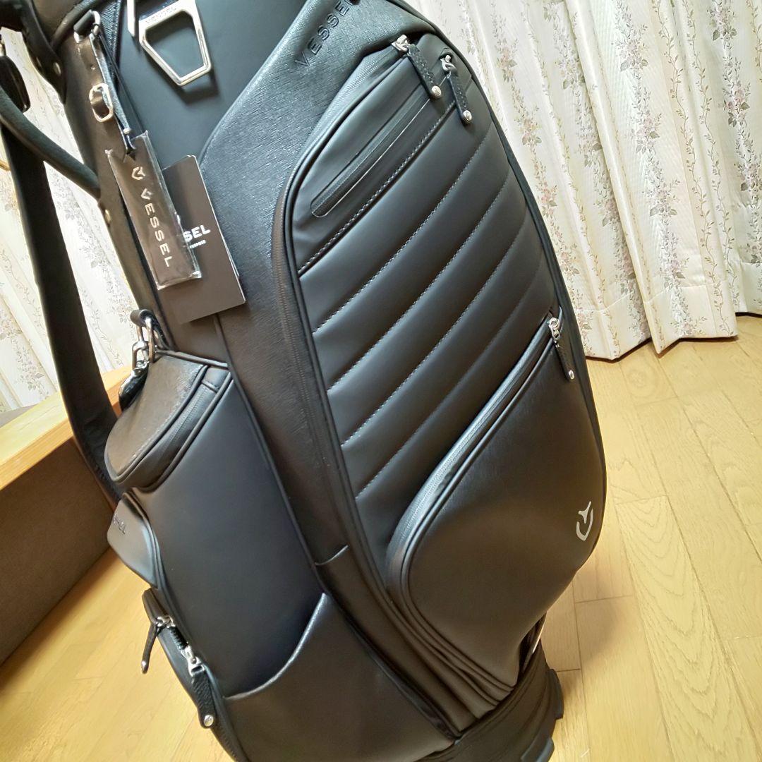 【美品】VESSEL ベゼル APX Staff ９型 キャディバッグ