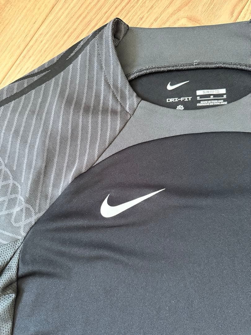 ナイキ Dri-FIT ストライク トップ 半袖(ブラック) セットアップ