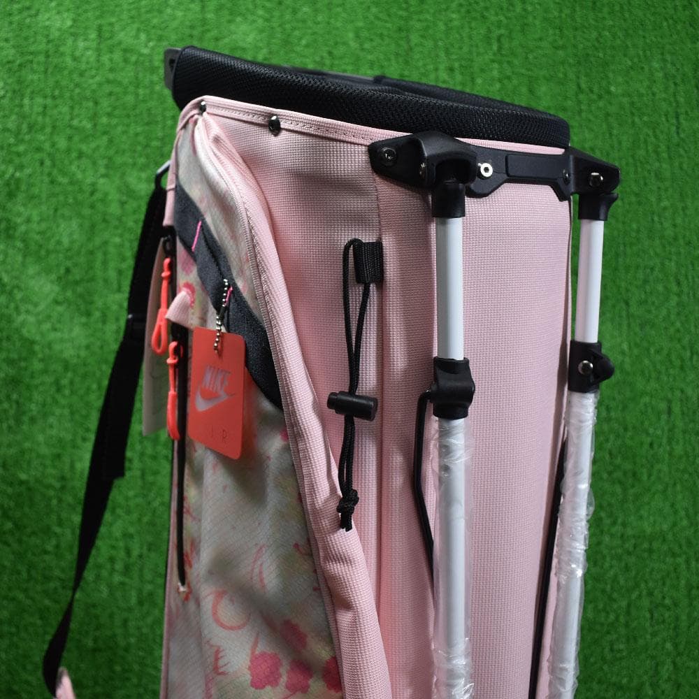 NIKE GOLF/ナイキ スタンド式 軽量キャディバッグ９型（ピンク）新品！
