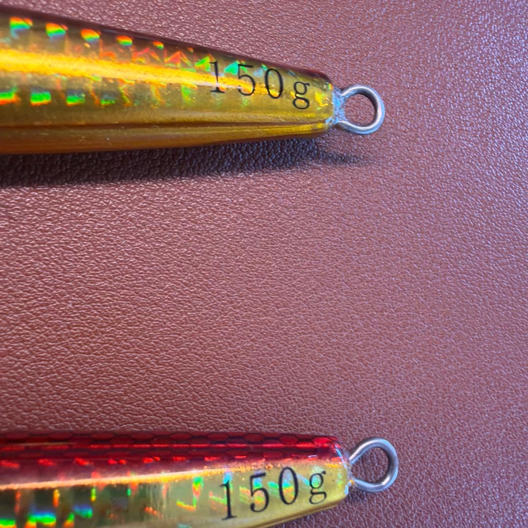 TGベイト 150g 赤金　2本セット