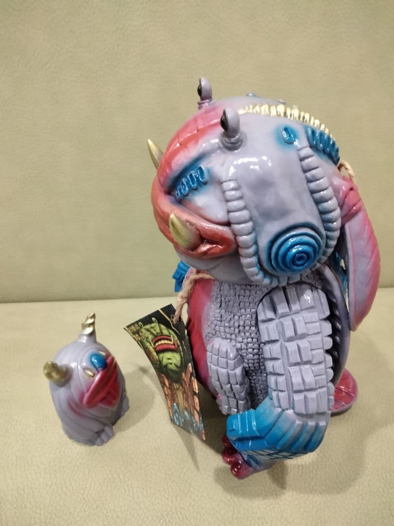 ソフビ　monstock フロッゲン　モーガ　izumonster　ブルマァク