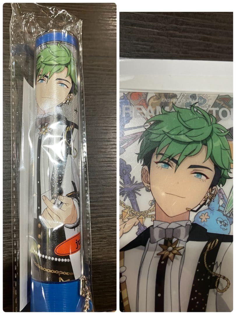 栗*う様 あんスタ　スタライ　ペンライトチューブ　デコセット　小鹿ジュイス
