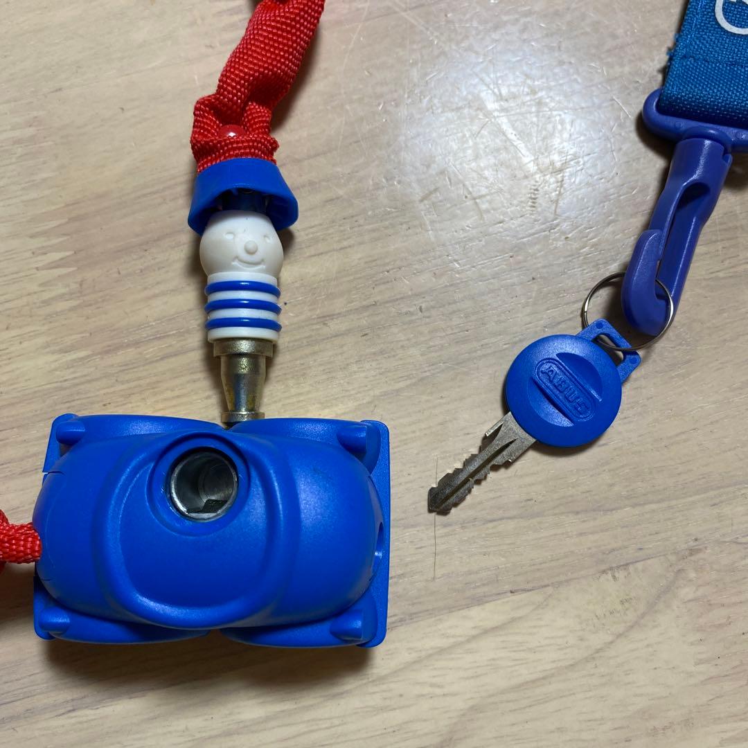 ABUS（アブス）自転車用 超ハイスペック品質 チェーン式ロックキー 激レア❗️