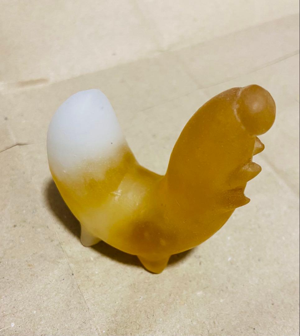◆芝崎由華◆ガラス製昆虫オブジェ　芋虫