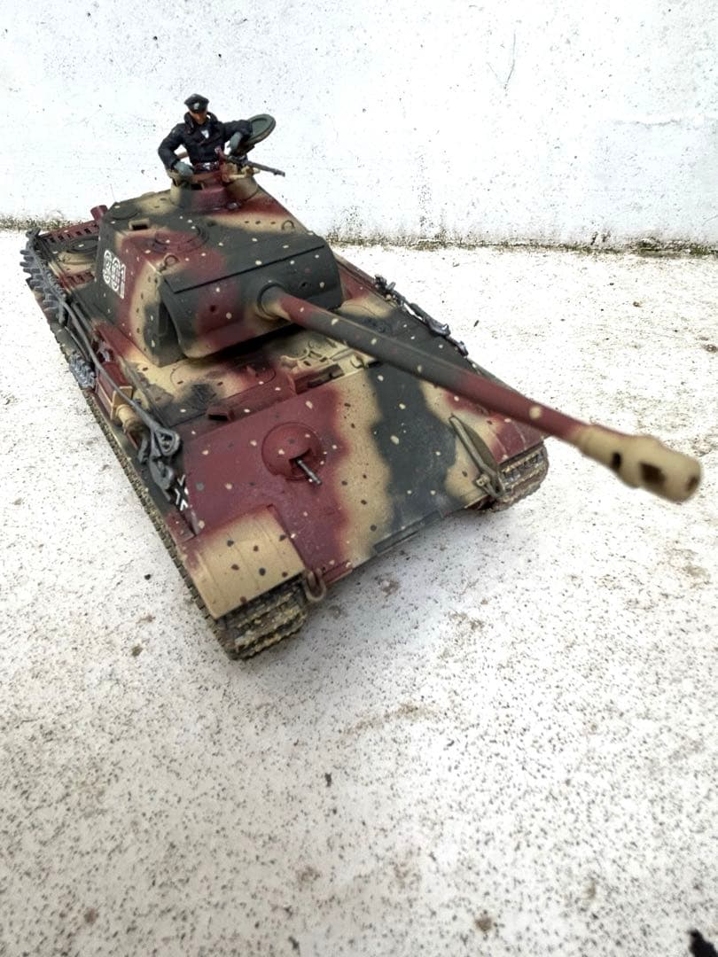 タミヤ 1/48 ドイツ戦車パンサー G型　組立済み完成品