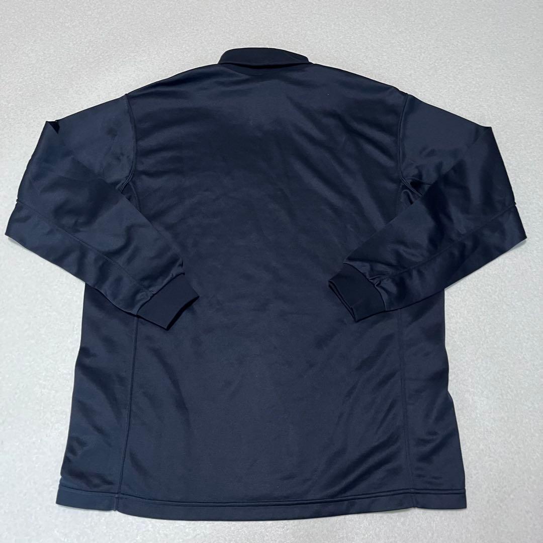 NIKE GOLF モックネック長袖シャツ L ブラック ストレッチ