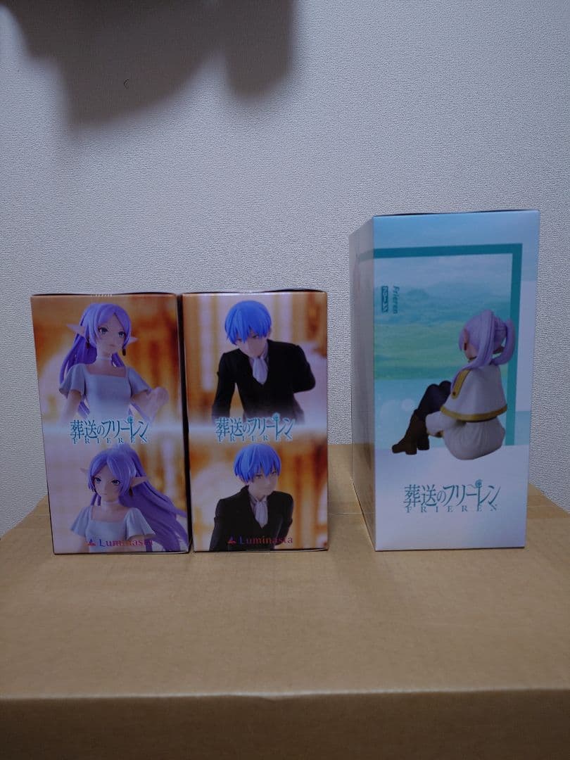【未開封】葬送のフリーレン フィギュア 3体セット Luminasta