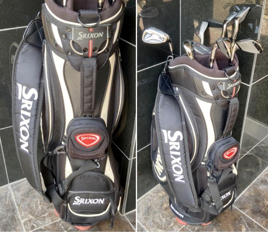 テーラーメイド　バーナー　アイアンセット 8本　srixon キャディーバッグ