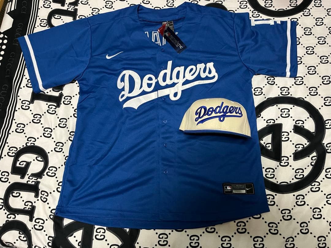 Dodgers Ohtani 17 野球ユニフォーム　のみ　L