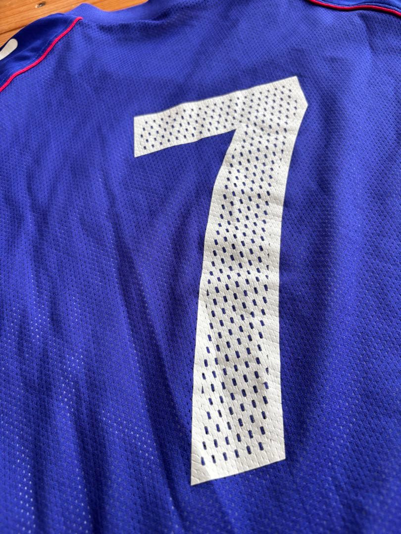 adidas 日本代表 サッカーシャツ 7中田英寿2006ドイツW杯