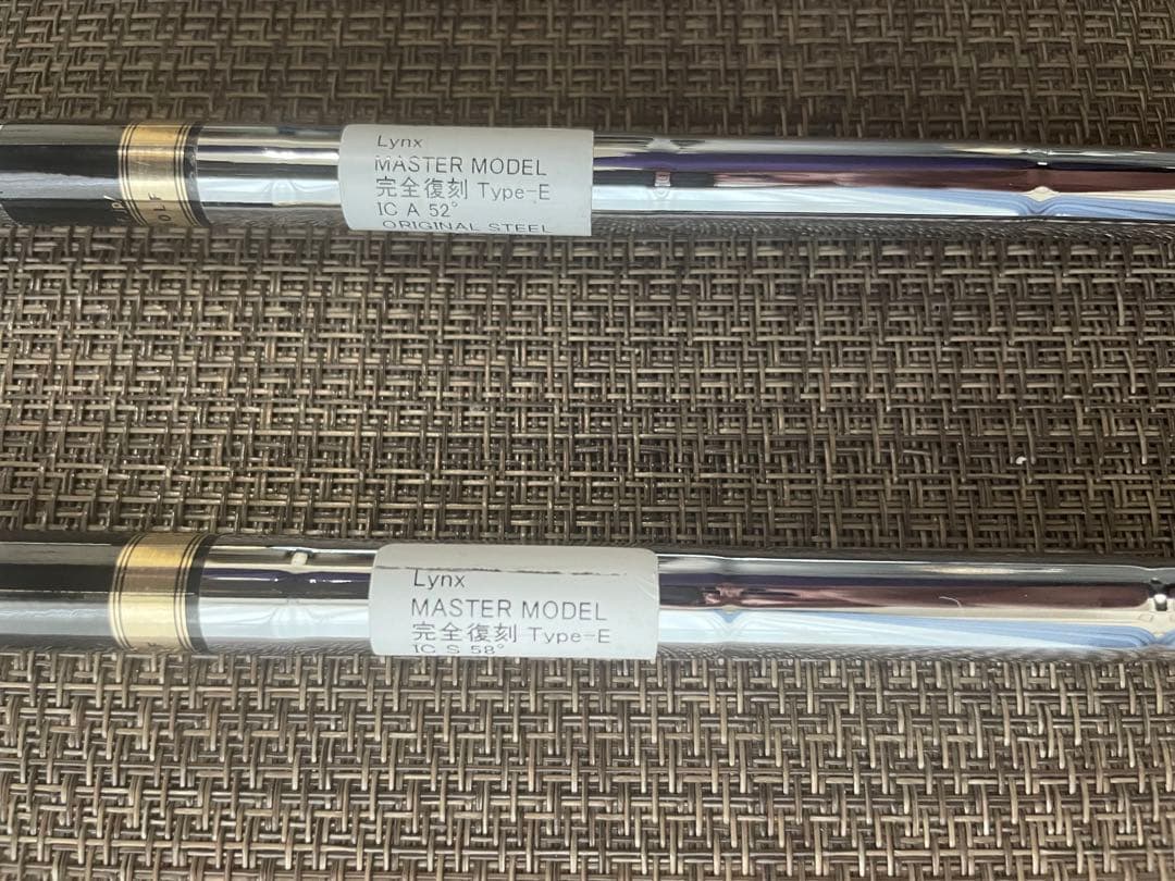 Lynx MASTER MODEL ウェッジ 52° 58°二本セット