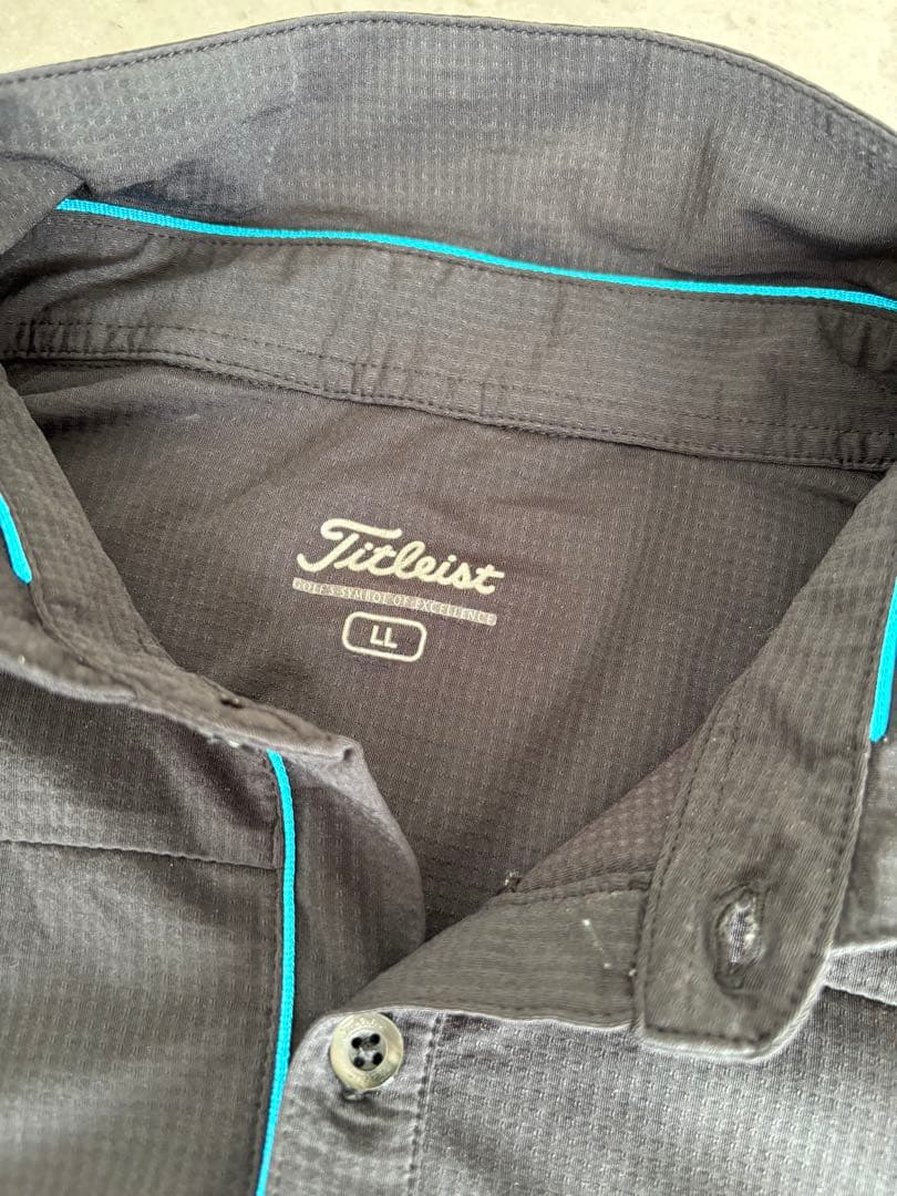 Titleist Mercedes-Benz ポロシャツ LL ブラック