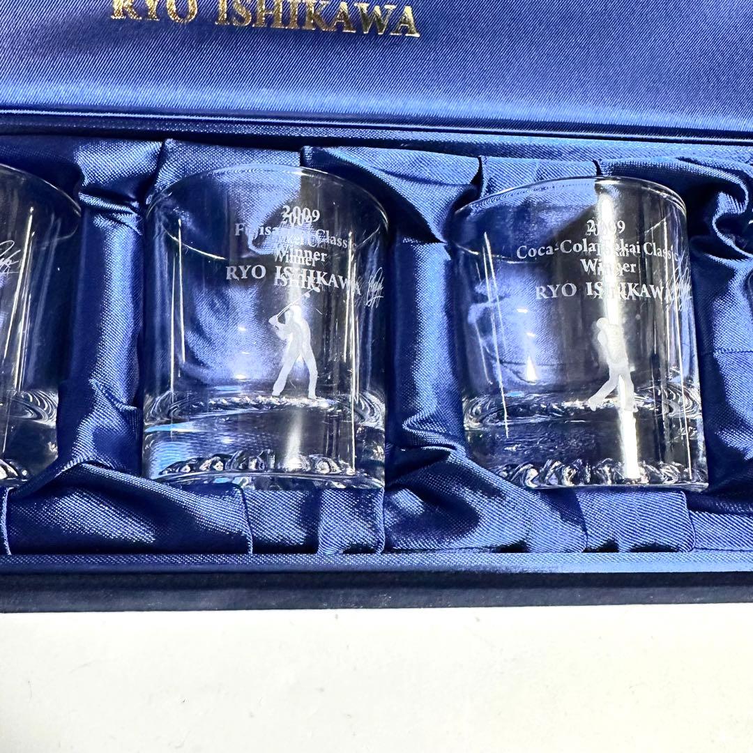 【未使用品】石川遼　2009 優勝記念　ショットグラス　5個セット