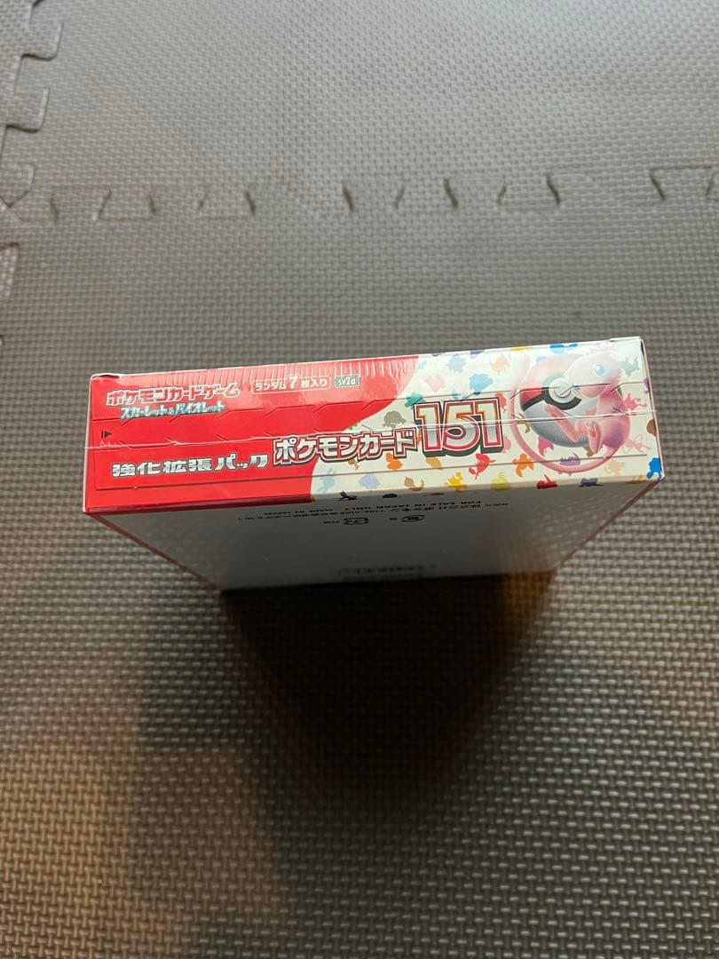 ポケモンカード 151 BOX シュリンク付き