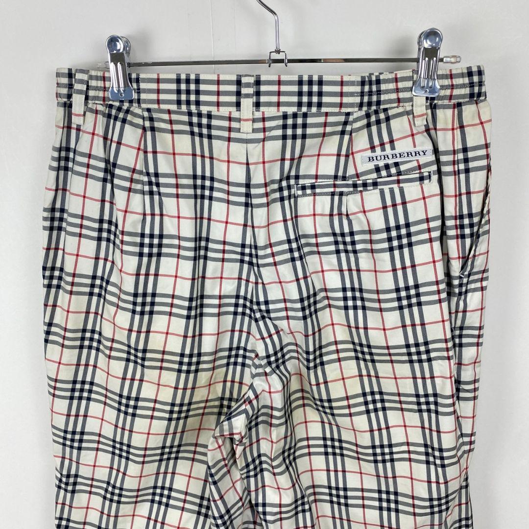 訳あり BURBERRY GOLF バーバリーゴルフ ノバチェックパンツ 13号