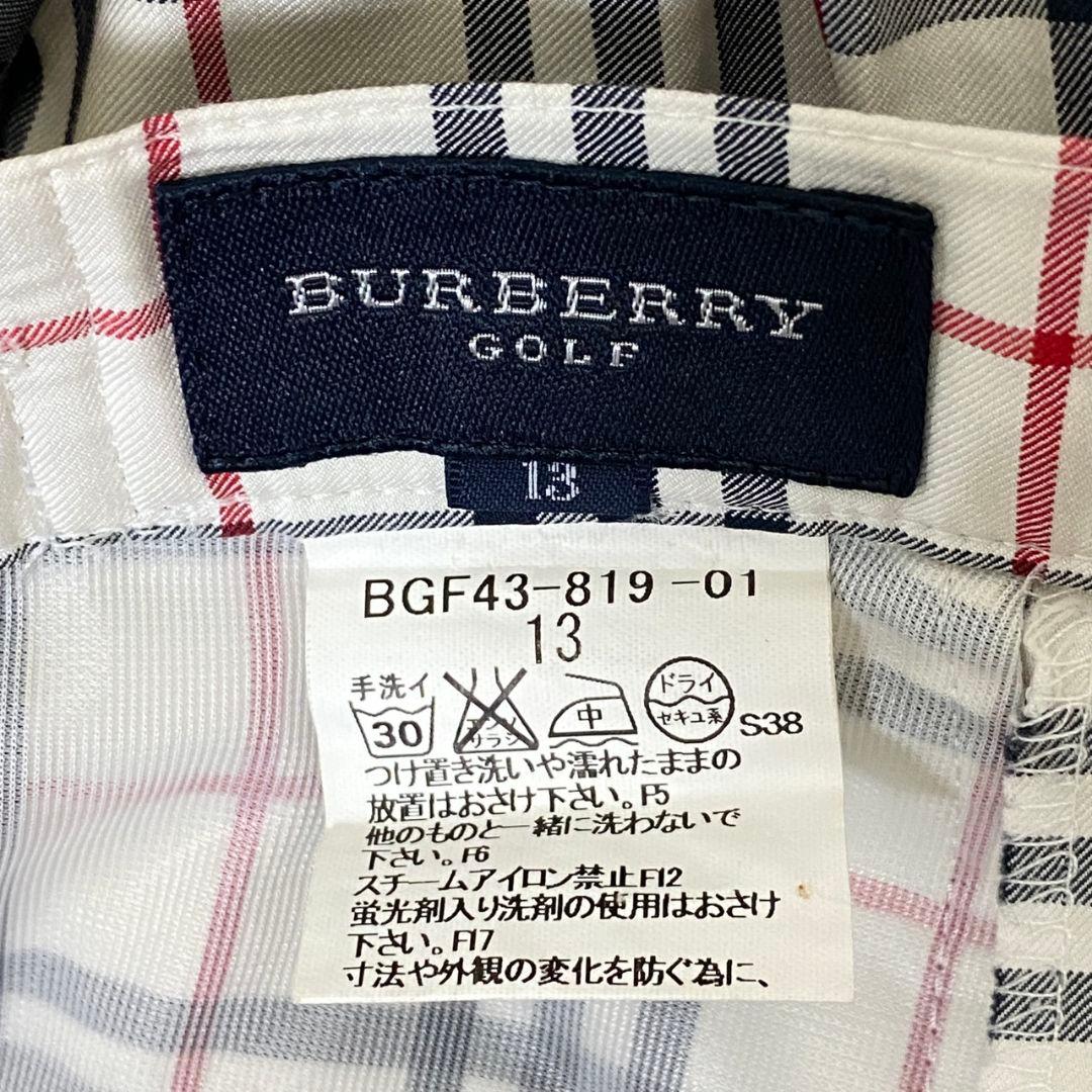 訳あり BURBERRY GOLF バーバリーゴルフ ノバチェックパンツ 13号