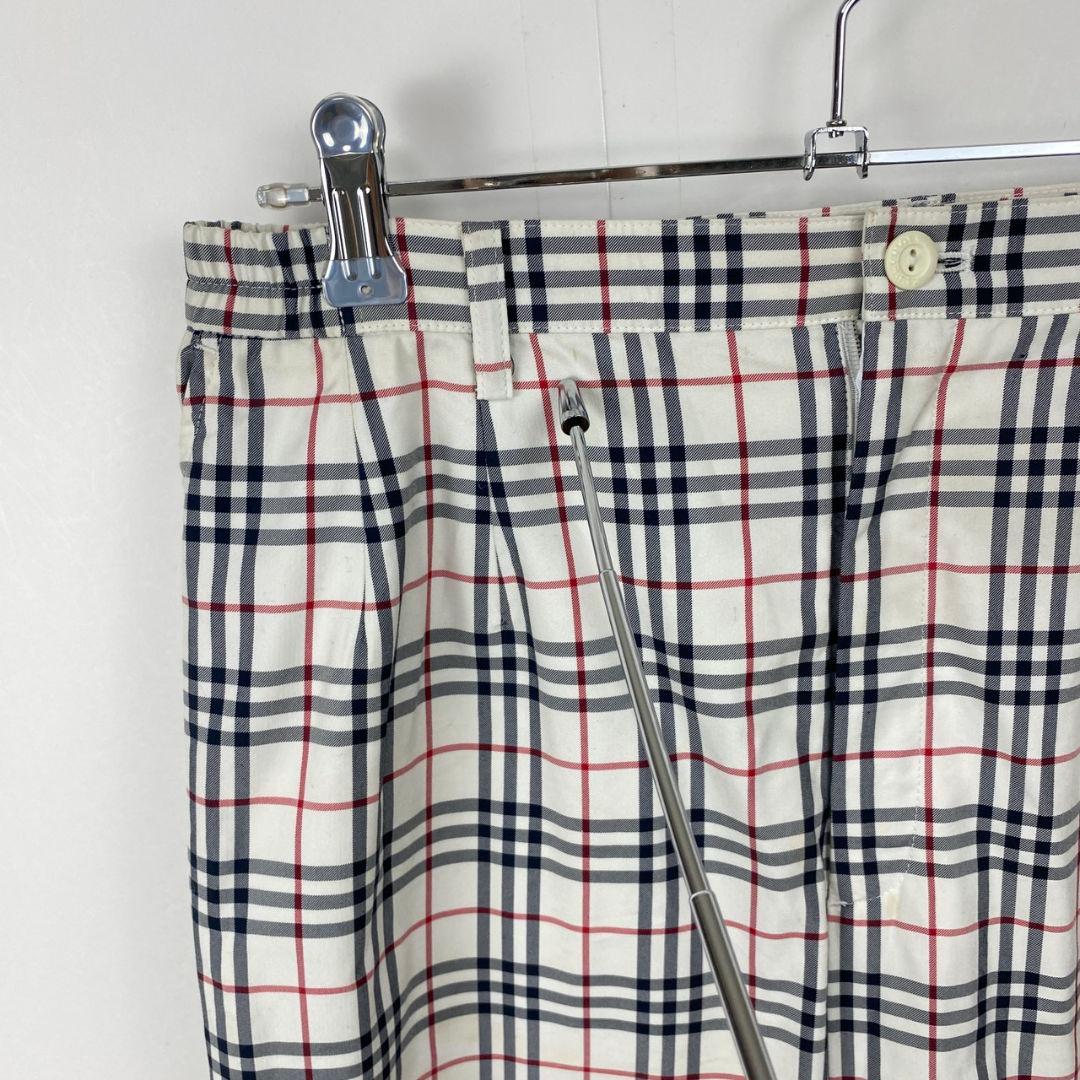 訳あり BURBERRY GOLF バーバリーゴルフ ノバチェックパンツ 13号