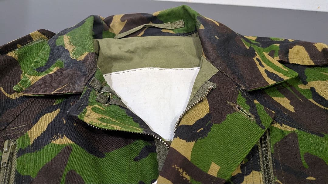 実物 イギリス軍 RAF MK2A エアクルー コンバットジャケット DPM