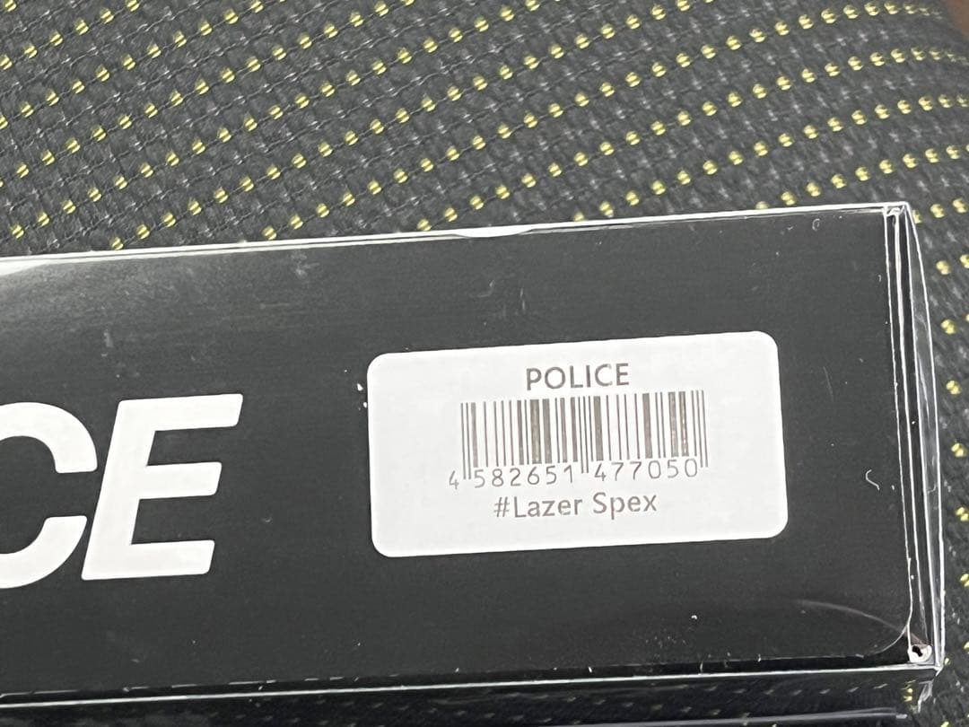 DRT 　ポリス レーザースペック　POLICE 　Lazer Spex
