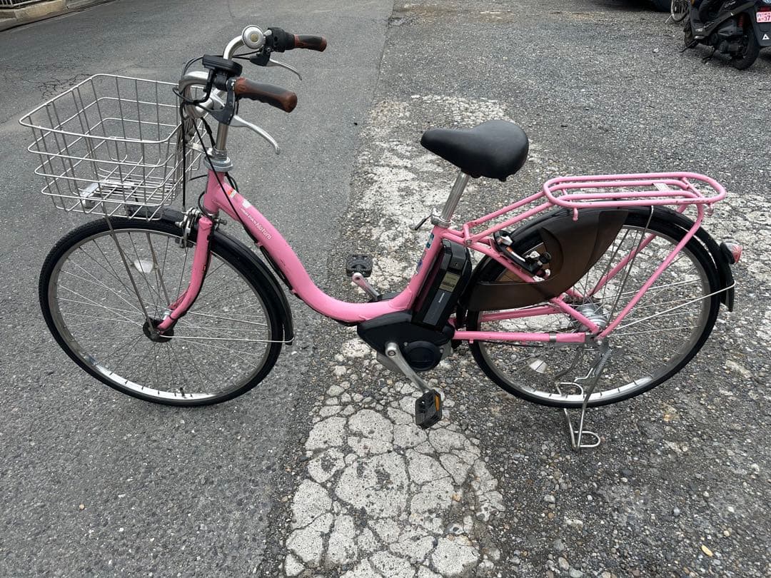 ピンク 電動アシスト自転車 6840