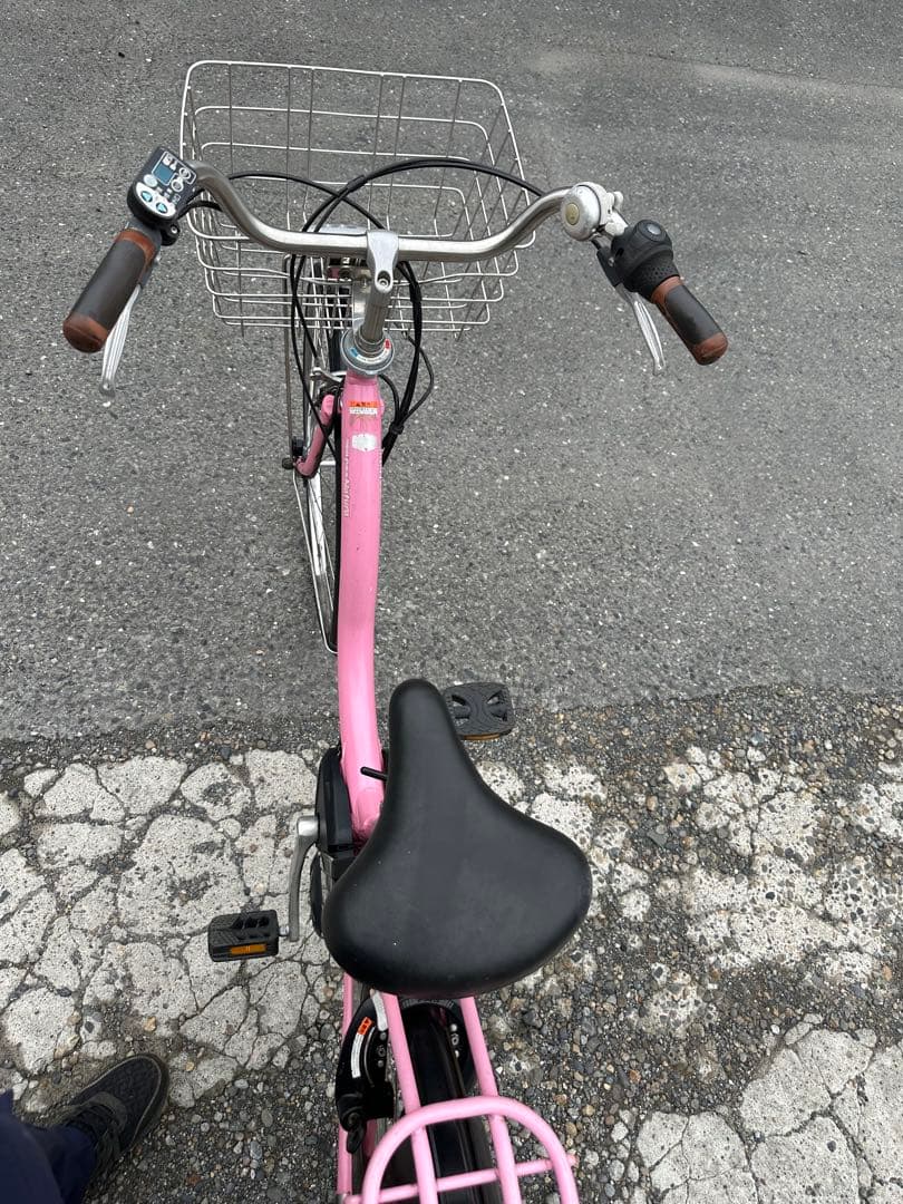 ピンク 電動アシスト自転車 6840