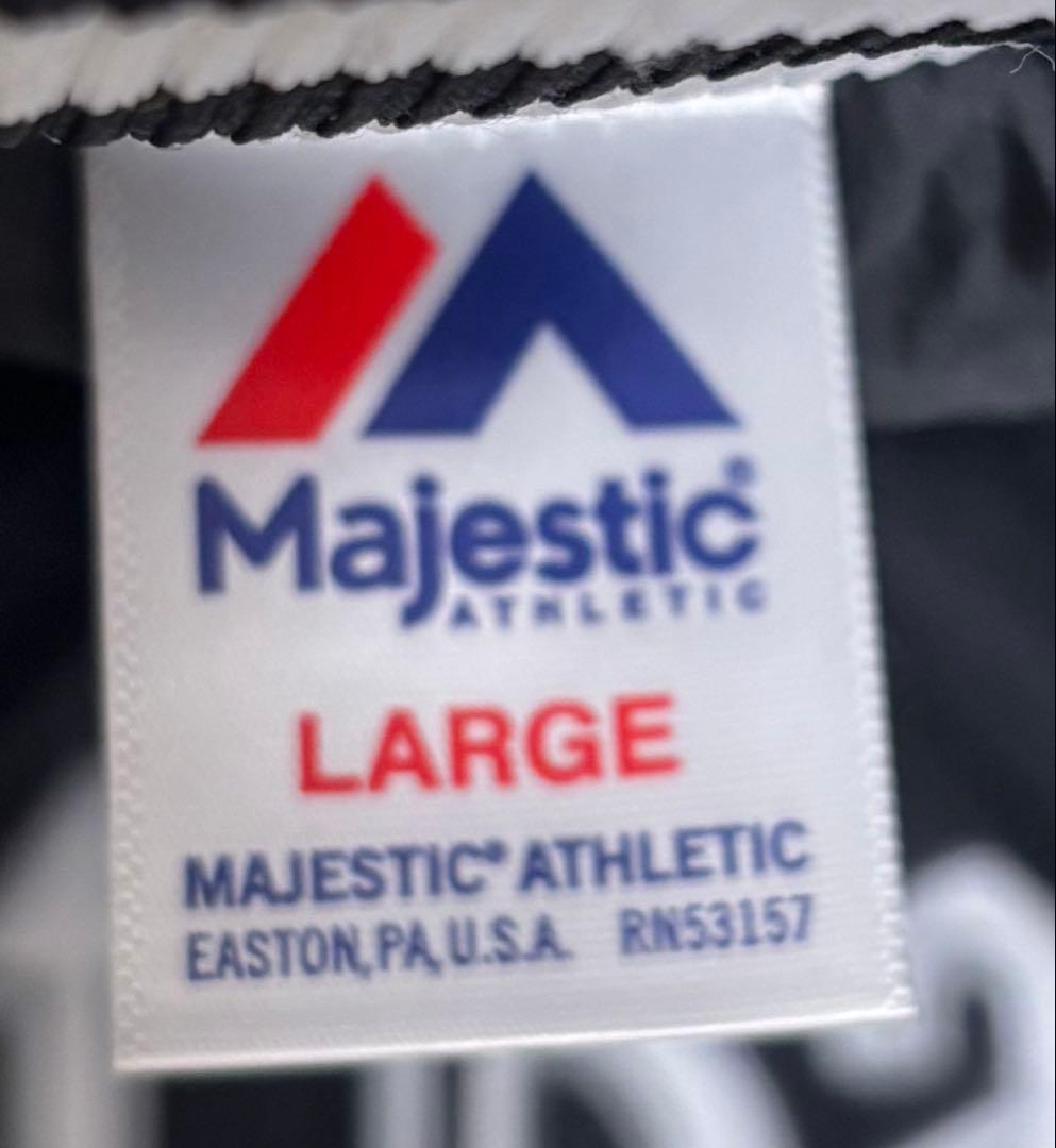 福岡ソフトバンクホークス Majestic グランドコート Lサイズ