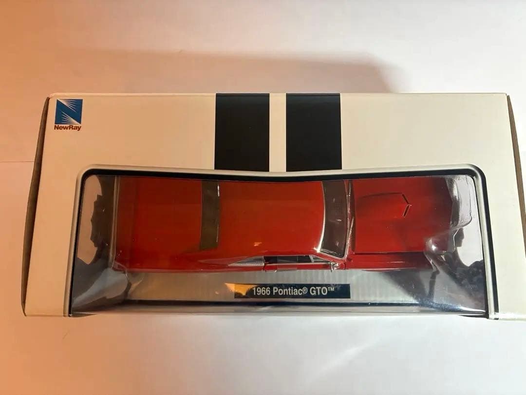 未開封 NewRay 1966 Pontiac GTO 1/25 赤