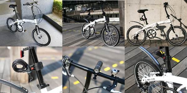 【送料無料】【送料無料】ヴァクセン　20インチ  折畳自転車6段変速